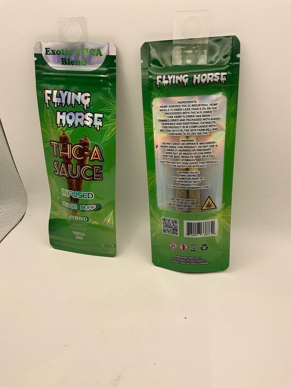 THCA Sauce Infused Pre roll Peach Puff