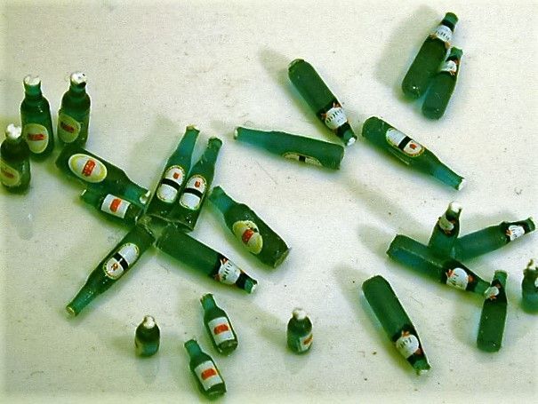 Beer Bottles- green Beer Bottles- green