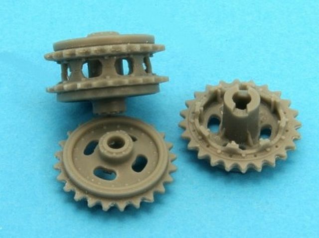 British Churchill Idler wheels