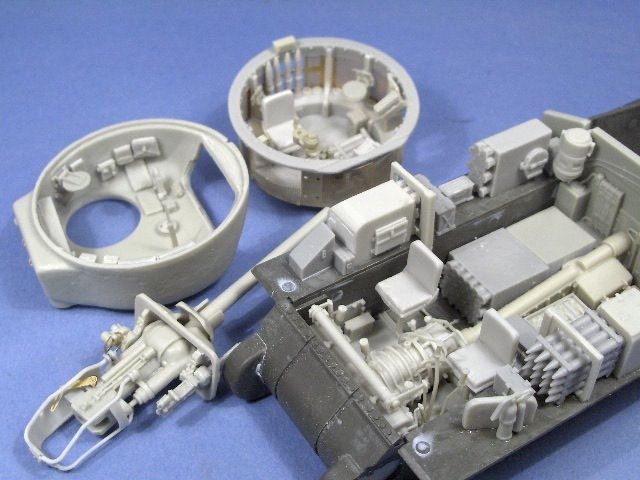 British Sherman M4A4 Interior