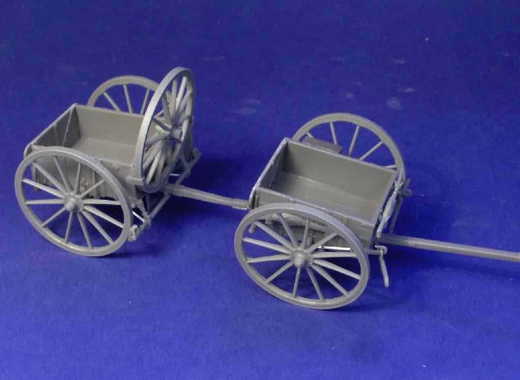 WWI Limbered wagons WWI Limbered wagons