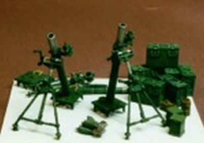 British 3 British 3" mortar set