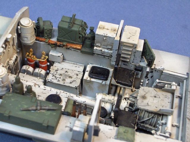 British Sherman ARV Mk I interior British Sherman ARV Mk I interior