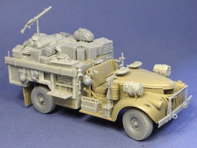 British LRDG radio truck conv British LRDG radio truck conv