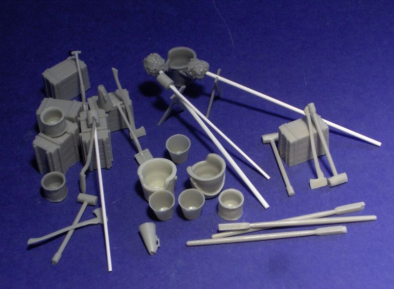 British WWI artillery equipment set #1