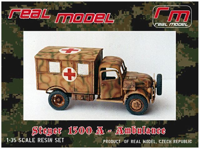 German Steyr 1500A Ambulance conversion