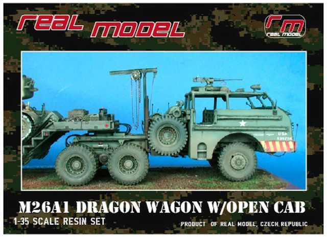 US M26A1 Dragon wagon open cab