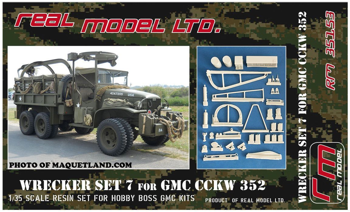 US GMC 352 wrecker conv. HOBBYBOSS US GMC 352 wrecker conv. HOBBYBOSS