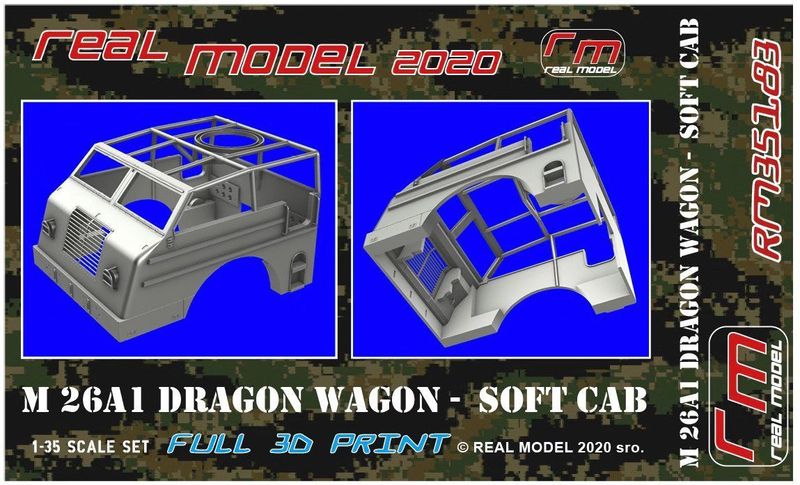 US M26A1 Dragon Wagon Soft (Open) Cab conv