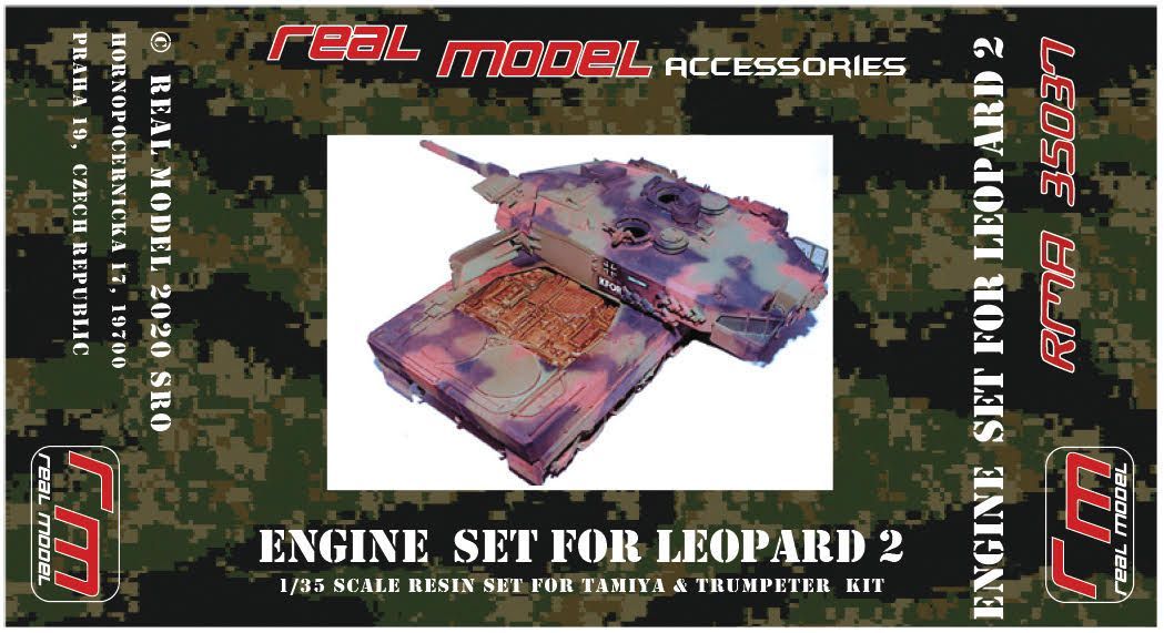 Engine set for Leopard 2 Engine set for Leopard 2