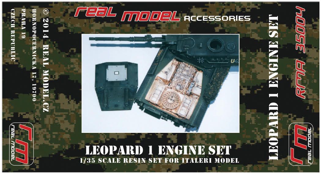 Engine set for Leopard 1 Engine set for Leopard 1