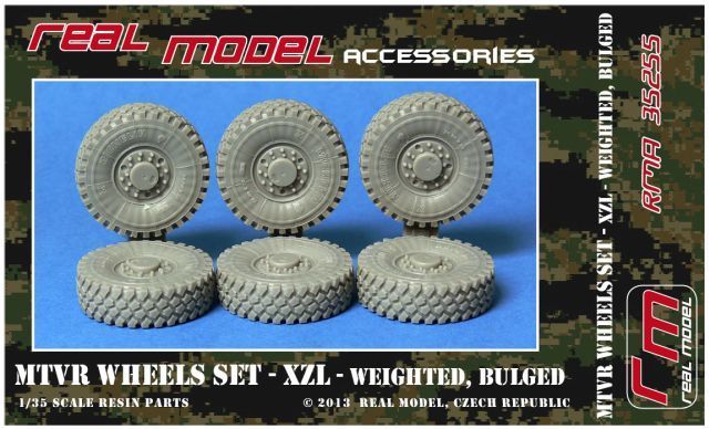 US MTVR wheels bulged Michelin