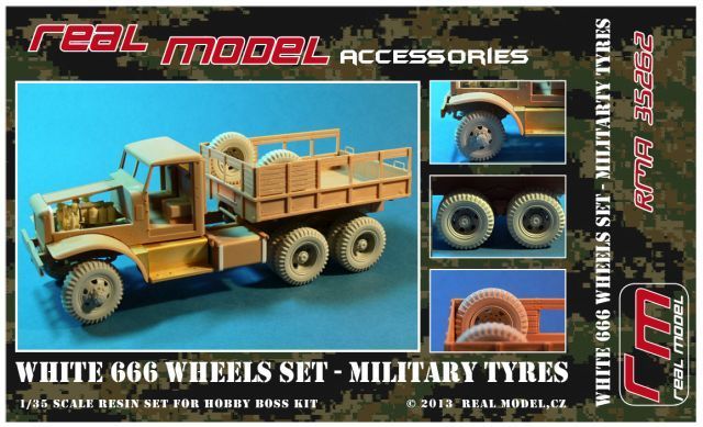 US White 666 wheels- military