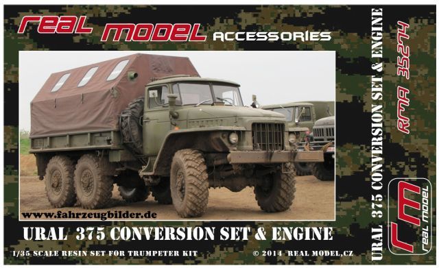 Soviet Ural 375 conversion and engine set