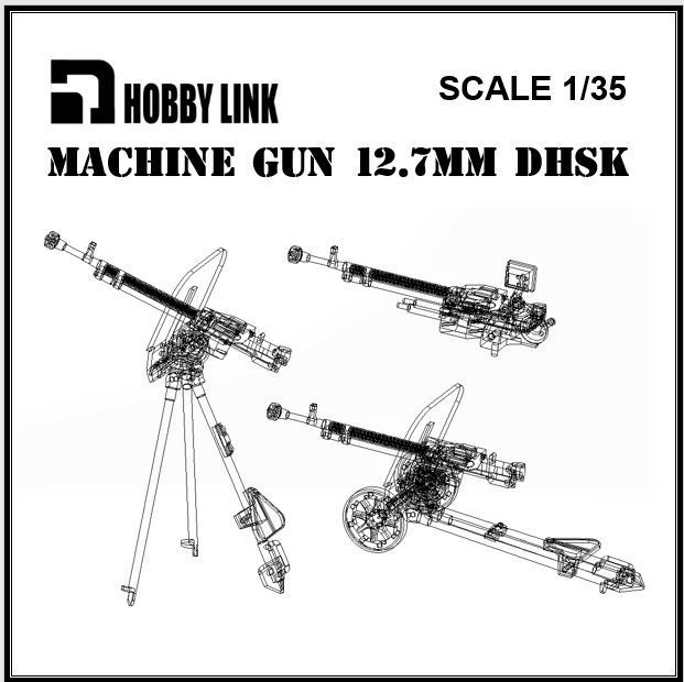 Russian/ Soviet DShK 12.7 machine gun