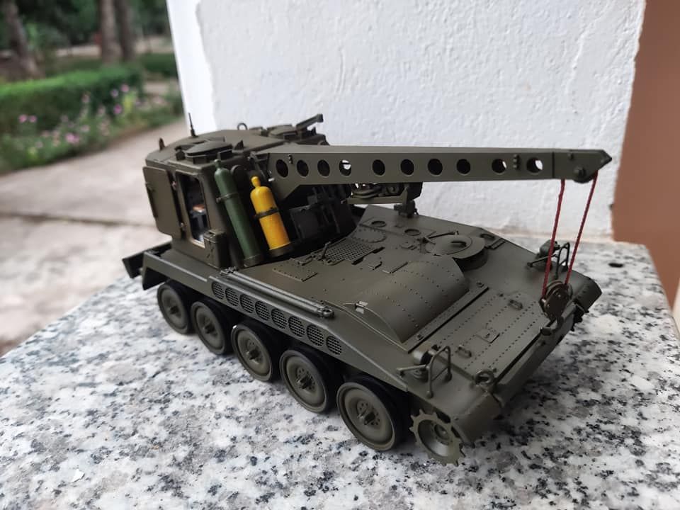 US M578 light recovery vehicle