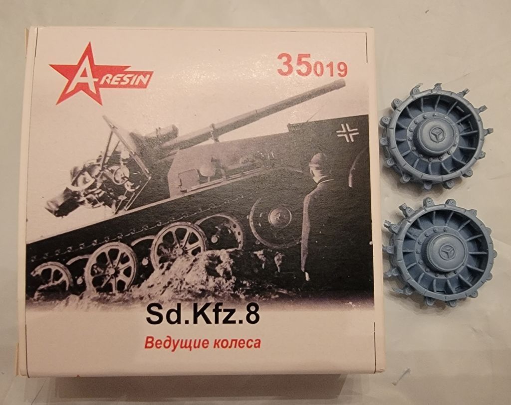 German Sd.Kfz. 8 corrected Drive sprockets German Sd.Kfz. 8 corrected Drive sprockets