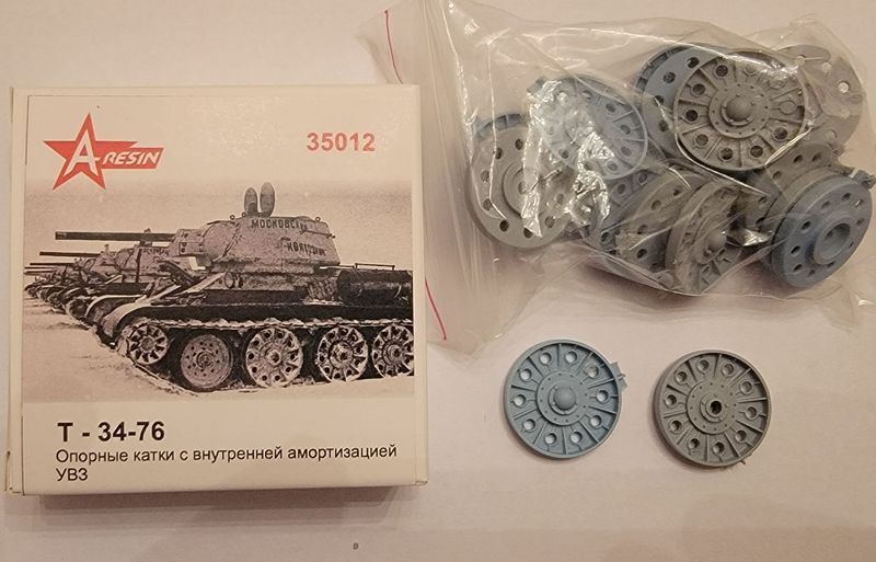Russian/ Soviet T-34 wheels Uztm