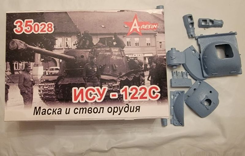 Russian/ Soviet ISU-122C conversion