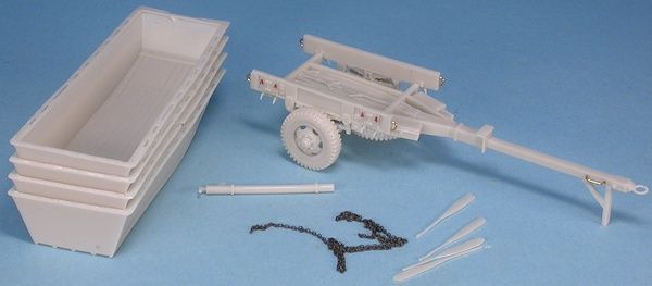 US assault boats and trailer