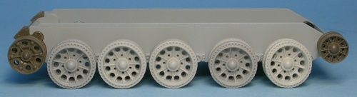 Soviet T-34 spider wheels