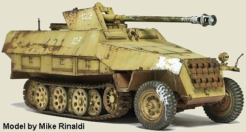 German Sd. Kfz. 251/22 half track