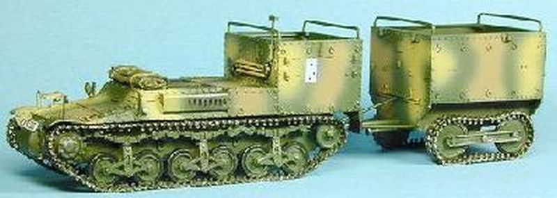 French Lorraine 38L carrier with trailer