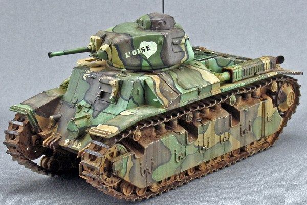 French Char Renault D2