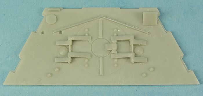 German Elephant SPG Rear plate Italy 1944 German Elephant SPG Rear plate Italy 1944