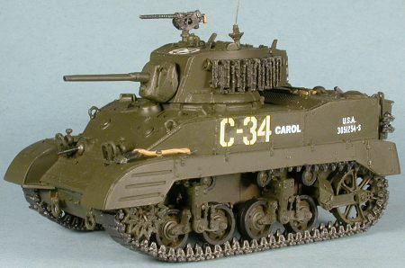 US M5A1 Stuart tank