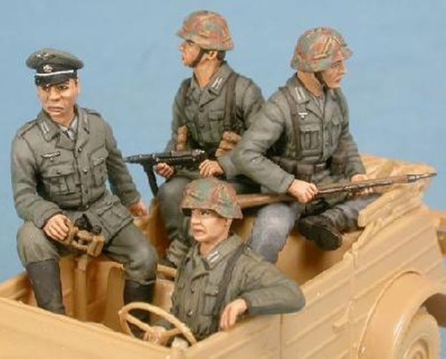 German Kublewagen crew German Kublewagen crew