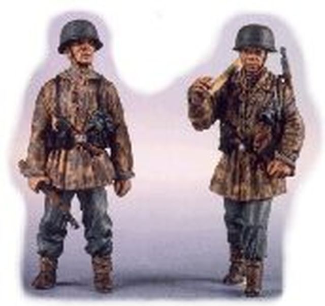 German Panzergrenadiers standing