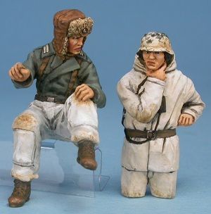 German Stug crew winter German Stug crew winter