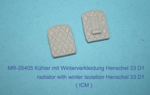 German Henschel 33 D1 radiator cover German Henschel 33 D1 radiator cover