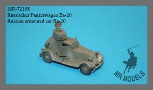 Soviet BA-20 armored car