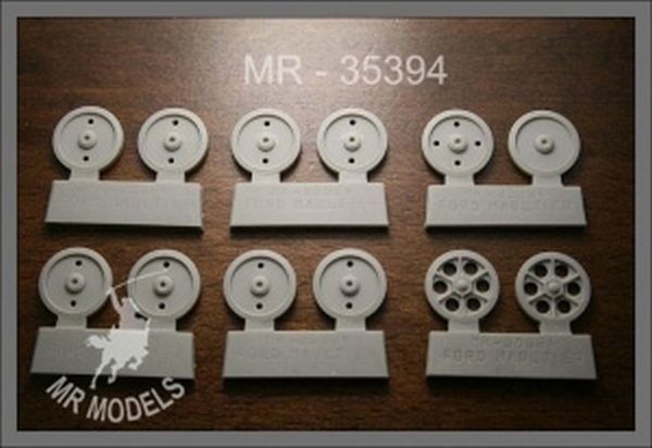 German Ford Maultier early road wheels #2 German Ford Maultier early road wheels #2