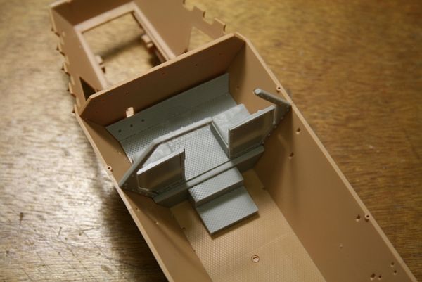 German Sd.Kfz. 8 armored cab interior