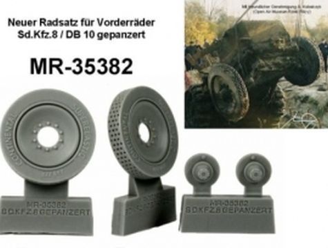 German Sd.Kfz. 8 front wheels #1