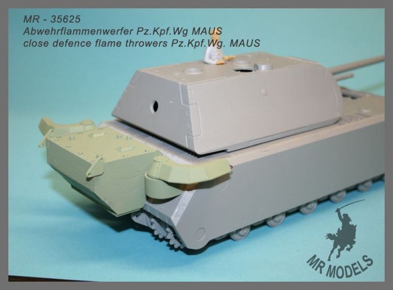 German MAUS Flamethrower nozzles German MAUS Flamethrower nozzles