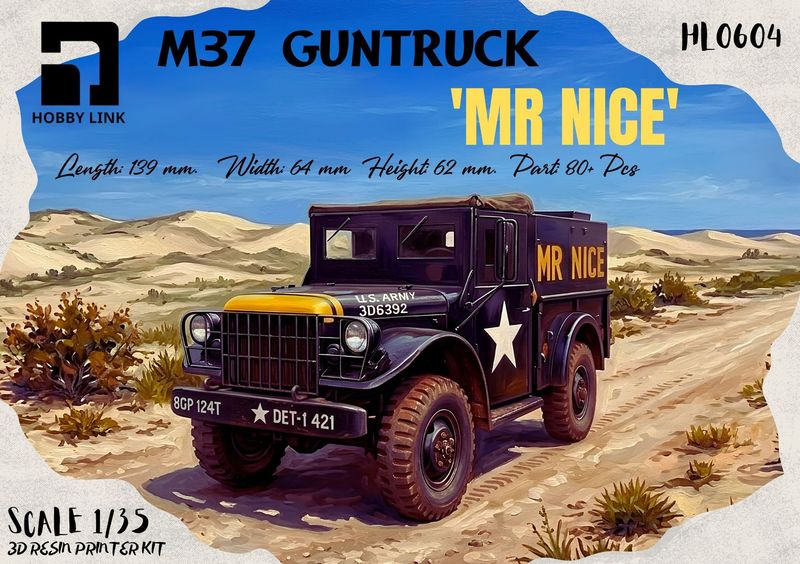 US M37 Mr Nice Guy gun truck