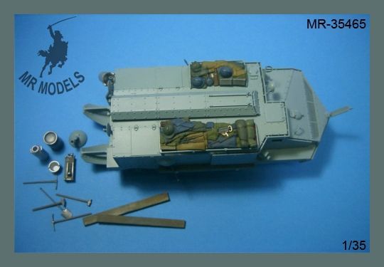 French Schneider CA 16 stowage and accessories ( Hobby Boss ) French Schneider CA 16 stowage and accessories ( Hobby Boss )