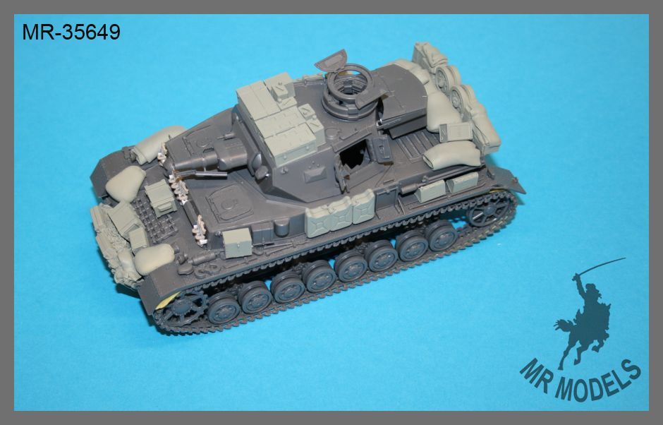 German Panzer IV DAK stowage German Panzer IV DAK stowage