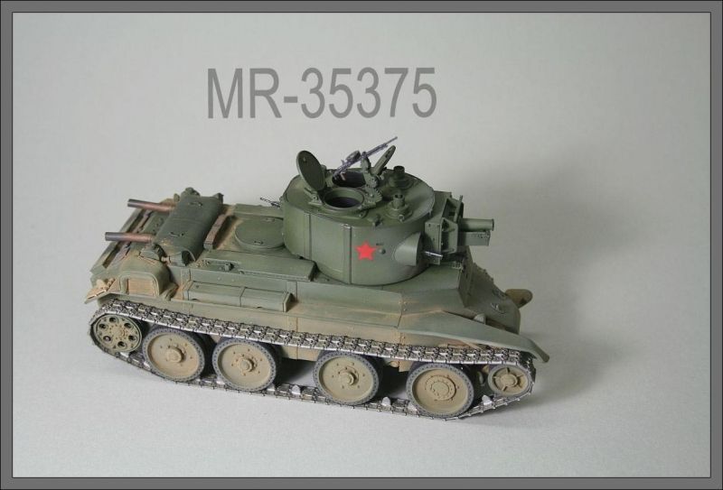 Soviet BT-7A SPG conversion