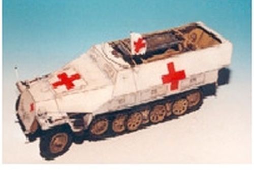 German Sd.Kfz. 251/8 Ausf D ambulance conv