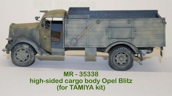 German Opel Blitz High sided cargo bed conv. German Opel Blitz High sided cargo bed conv.