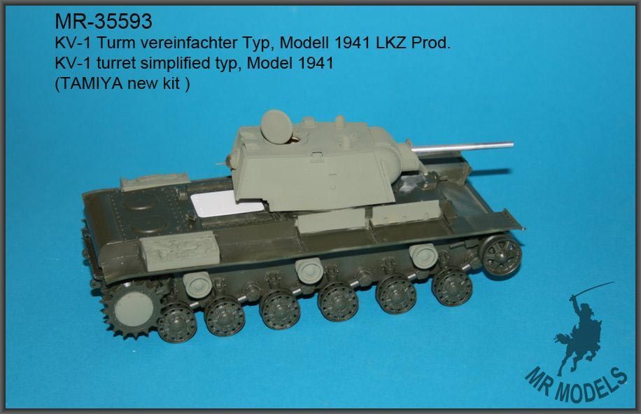 Russian KV-1 turret simplified type, model 1941 LKZ Prod
