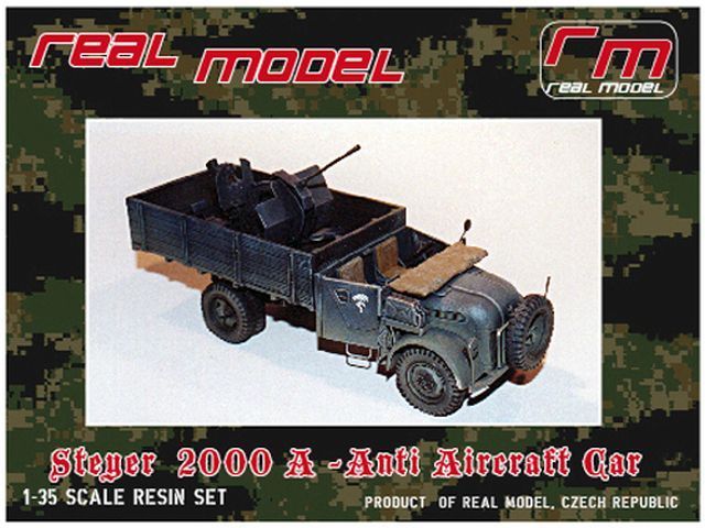 German Steyr 2000A Anti Aircraft conversion