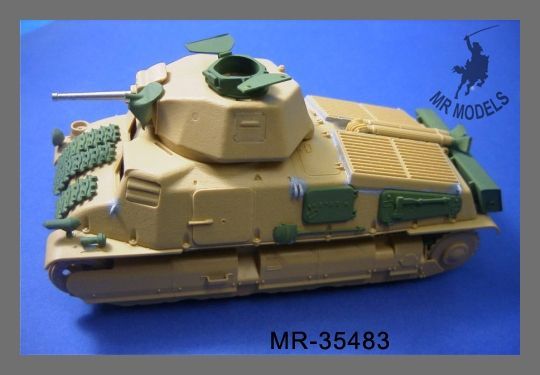 German Somua 35 S 739 (f) upgrade and gun barrel