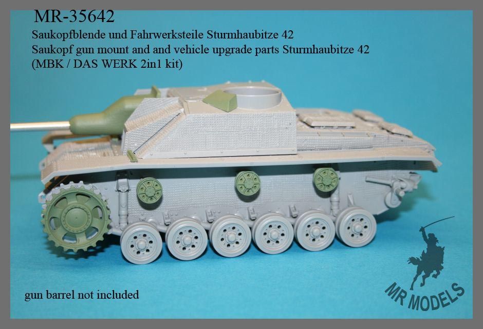 German Sturmhaubitze 42 upgrade