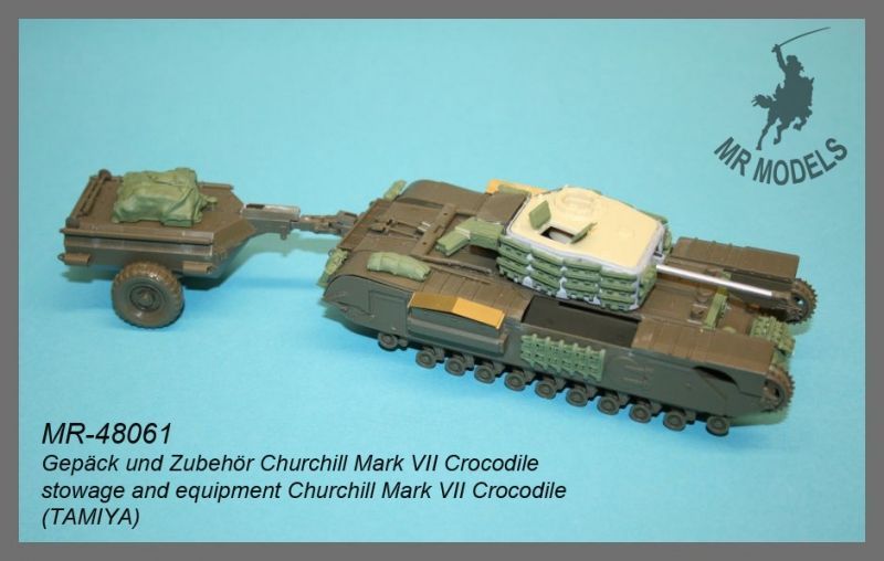 British Churchill detail and stowage set